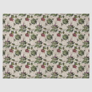 Vintage Thistle Decoupage Tissue Paper