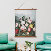 Vintage Thornton Roses Bird Nest Art