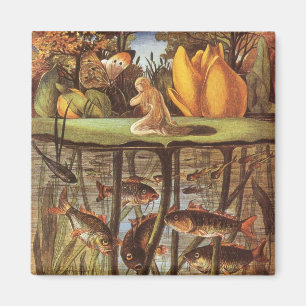 Vintage Thumbelina Fairy Tale, Eleanor Vere Boyle Magnet