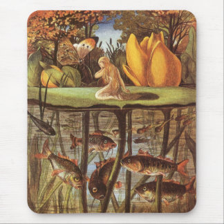 Vintage Thumbelina Fairy Tale, Eleanor Vere Boyle Mouse Mat