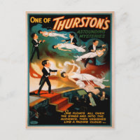 Vintage Thurston Magic Poster