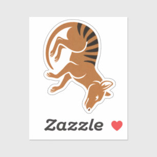 Vintage Thylacine Typography Design