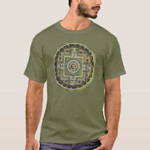 Vintage Tibetan Tantric Buddhism Mandala Thangka T-Shirt