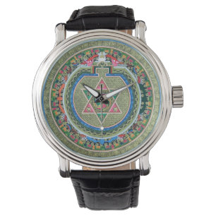 Vintage Tibetan Tantric Buddhism Mandala Watch