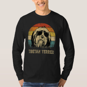 Vintage Tibetan Terrier Dad Dog Father s Day Tee