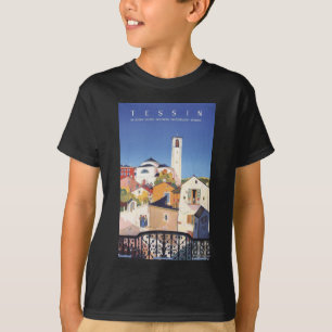 Vintage Ticino Tessin Canton Switzerland T-Shirt