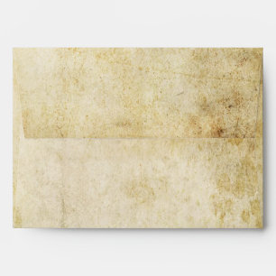 Vintage Ticket Wedding Envelopes