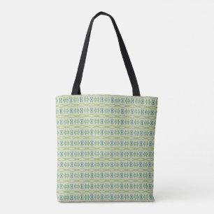 Vintage Ticking Tote Bag