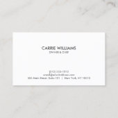 Vintage Tiered Cake Logo on Black Wood Bakery Business Card (Back)