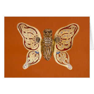 Vintage Tiffany Gold Butterfly Victorian Art