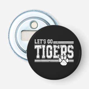 Vintage Tigers School Sports Name Retro Bottle Opener