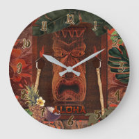 Vintage Tiki Aloha Hawaiian Tropical Island