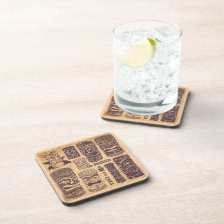 Vintage Tiki Set Coaster
