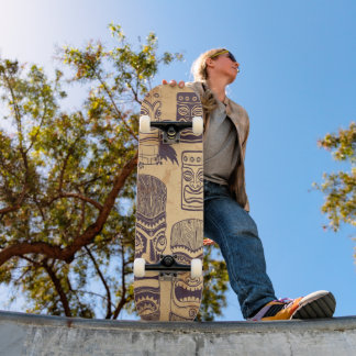 Vintage Tiki Set Skateboard