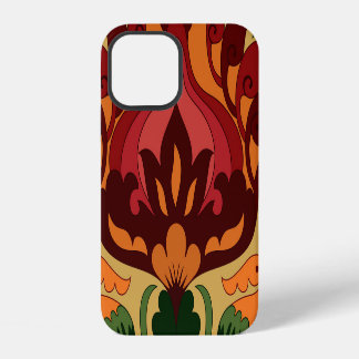 Vintage tile, Art Nouveau decor. iPhone 12 Case