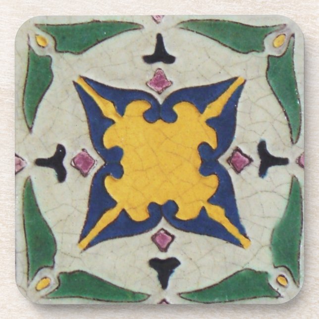 Vintage Tile Coaster (Front)