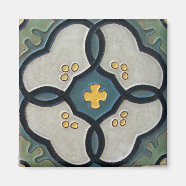 Vintage Tile Magnet (Front)