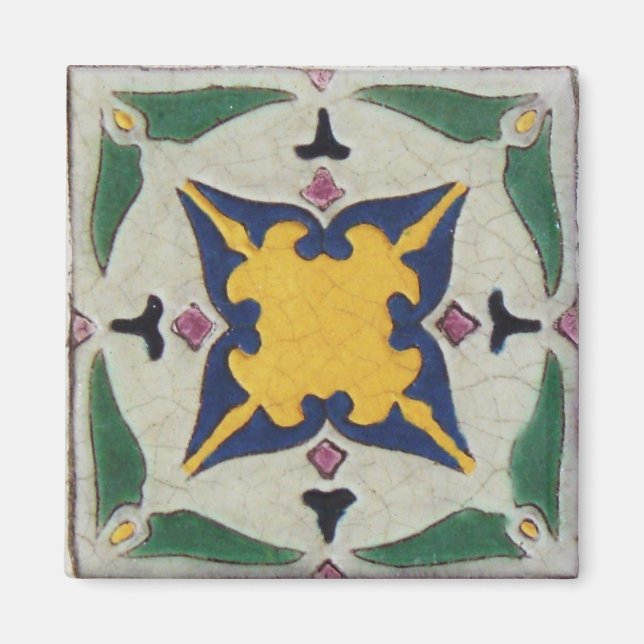 Vintage Tile Magnet (Front)