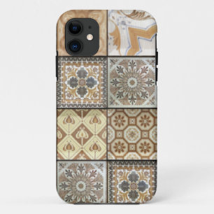 Vintage Tile Pattern Mobile Case
