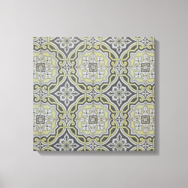 Vintage Tiles Canvas Print (Front)