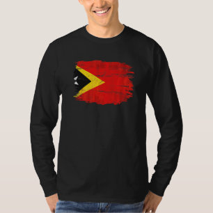 Vintage Timor Leste Flag T-Shirt