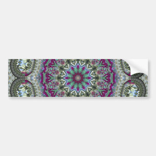 Vintage Tin - Paisley Print Bumper Sticker