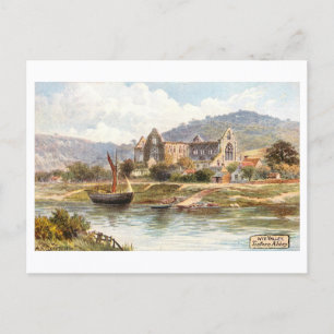 Vintage Tintern Abbey Postcard