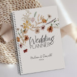 Vintage Tiny Floral Blooms Wedding Planner<br><div class="desc">Tiny blooms vintage collection.  Watercolor botanical,  tender and absolutely tiny watercolor flowers.  Matching items to complete your event collection are available in our Zazzle store!</div>