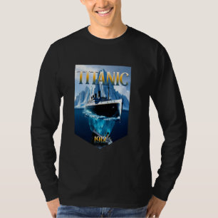 Vintage Titanic 1912 RMS Cruise Ship Voyage Men Wo T-Shirt