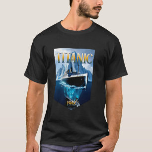 Vintage Titanic 1912 RMS Cruise Ship Voyage Men Wo T-Shirt