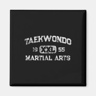 Vintage Tkd Taekwondo Student Martial Karate Marti Magnet