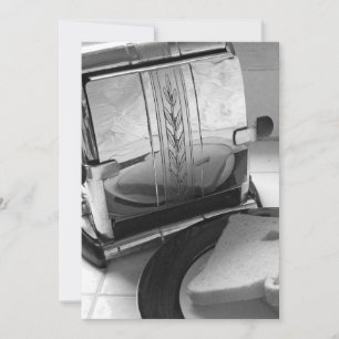 Vintage Toaster Invitation Template