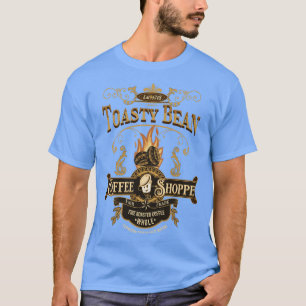 Vintage Toasty Bean Coffee Shoppe Retro Coffee Lov T-Shirt