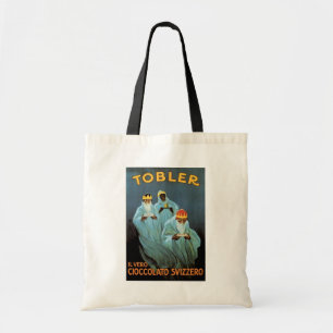 Vintage Tobler Chocolate Advertisement Tote Bag