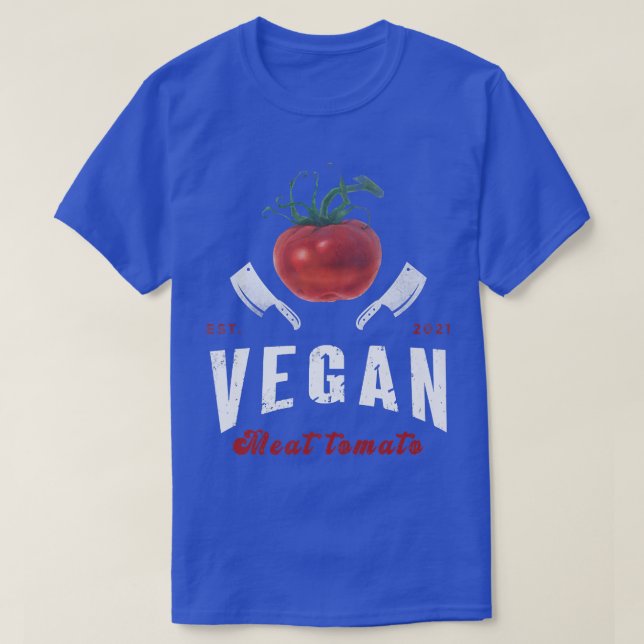 Vintage Tomato Butcher Meat  T-Shirt (Design Front)