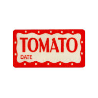 Vintage Tomato Sticker Vegatable Garden Label