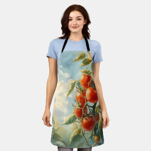 Vintage Tomatoes on a Vine Apron