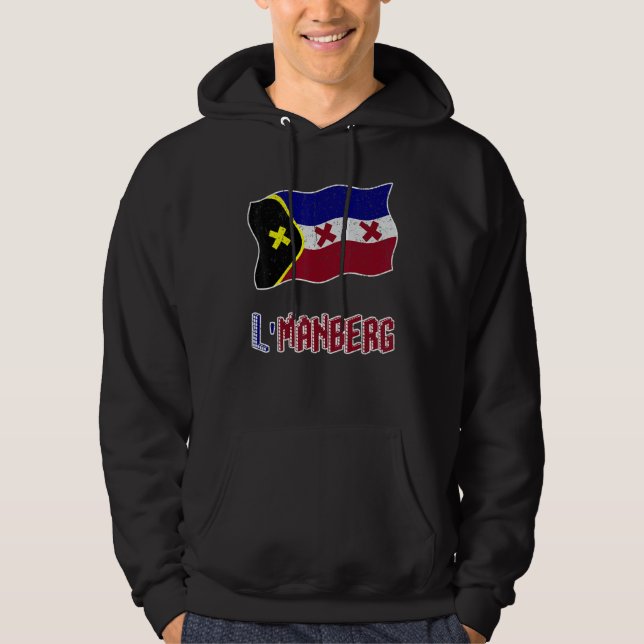 Vintage TommyInnit L'Manberg Flag Hoodie (Front)