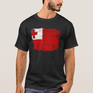 Vintage Tonga Flag For Tongan T-Shirt