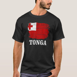 Vintage Tonga Flag For Tongan T-Shirt