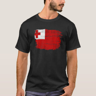 Vintage Tonga Flag For Tongan T-Shirt