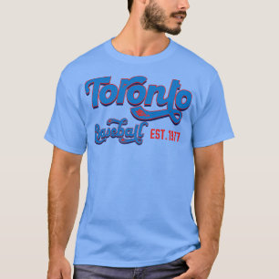 Vintage Toronto Baseball Est 1977 Baseball Lover T-Shirt