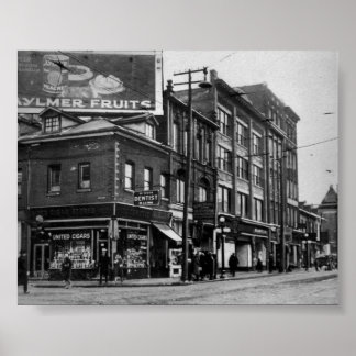 Vintage Toronto, Ontario, Canada Poster