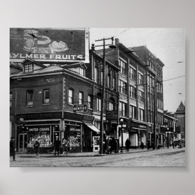 Vintage Toronto, Ontario, Canada Poster (Front)