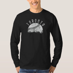 Vintage Toronto Ontario Skyline Apparel T-Shirt