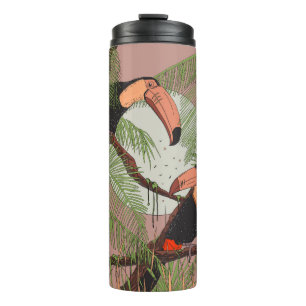 Vintage Toucans Thermal Tumbler