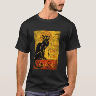 Vintage Tour du Chat Noir Black Cat For Halloween  T-Shirt