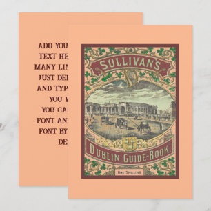 Vintage Tourist Guide to Dublin Ireland