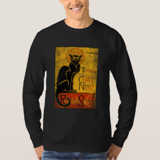 Vintage Tournee du Chat Noir Black Cat  Halloween T-Shirt