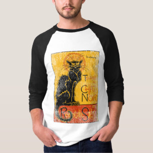 Vintage Tournee du Chat Noir Black Cat Halloween T-Shirt